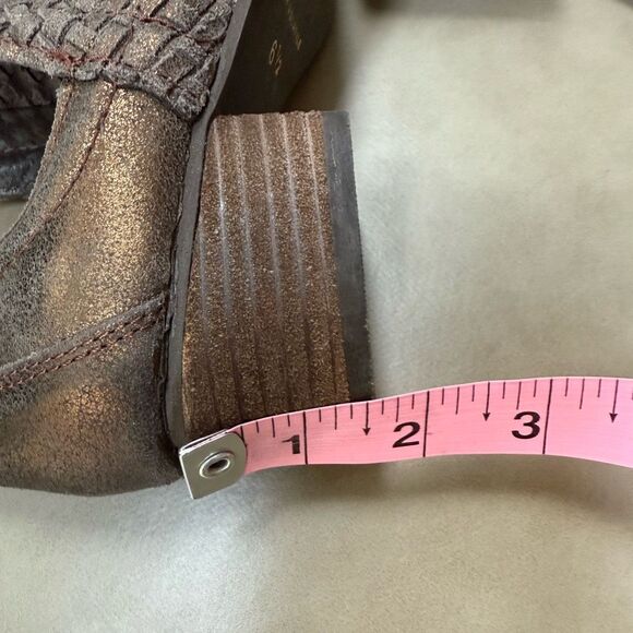 Very Volatile Veracruz Handwoven Leather Cut Out Pointed Ankle Booties size 6.5 - Picture 6 of 6